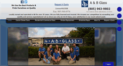 Desktop Screenshot of abglass.com